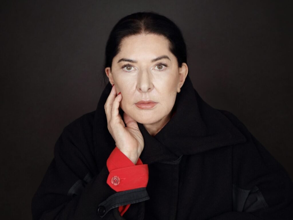 Marina Abramovic presented THE BUS in Davos – a mobile meditation capsule for pausing and reflection
