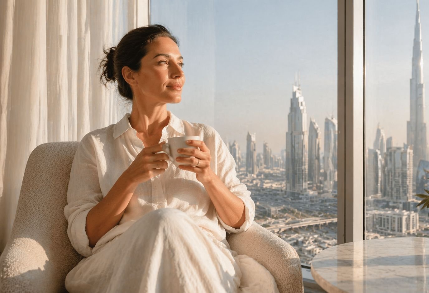 Wellness lifestyle Dubai longevity and peptide therapy results