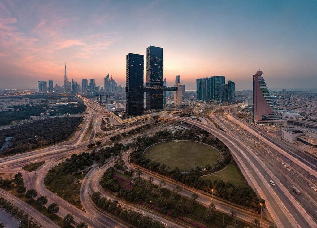 Dubai skyline representing the UAE’s growing longevity, healthcare and wellness economy